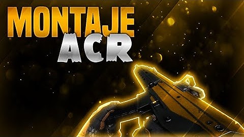 Montaje ACR | New Weapon | Bullet Forcé | 60fps HD