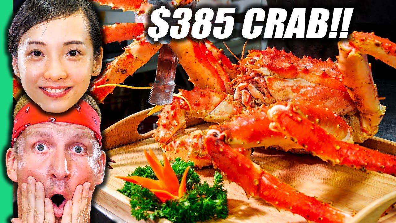 $3 Crab vs $385 Crab!!! Asia