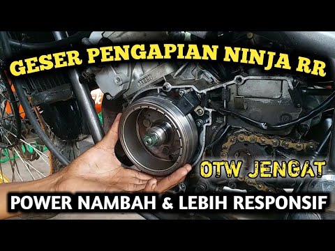 Memajukan pengapian Ninja RR - power langsung nambah