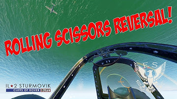 Dogfight with a Rolling Scissors Reversal | TWC Server | IL2 Cliffs of Dover