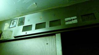 A pair of old Otis elevators on 25th Street