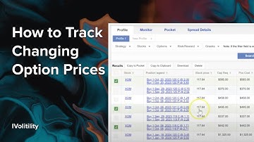 IVolLive Shorts: How to View Changing Option Prices