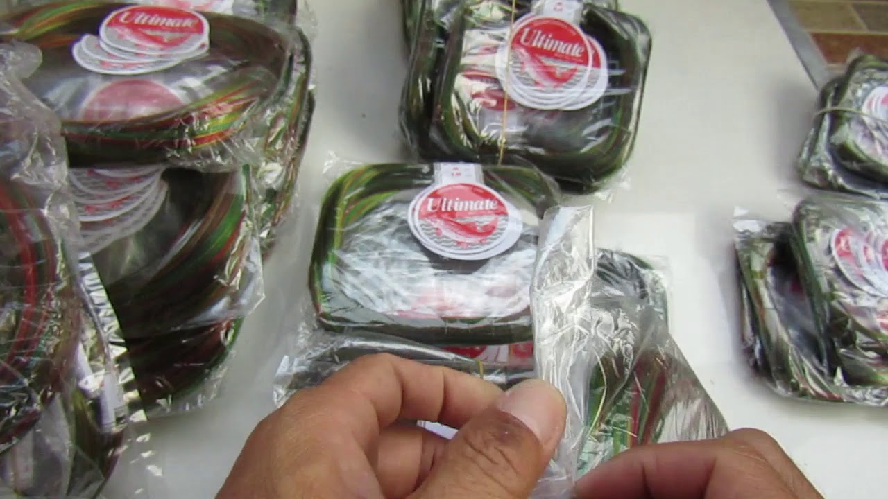 Senar Pancing Ultimate Mambo Warna Pelangi Senar pancing murah kuat panjang 300 meter