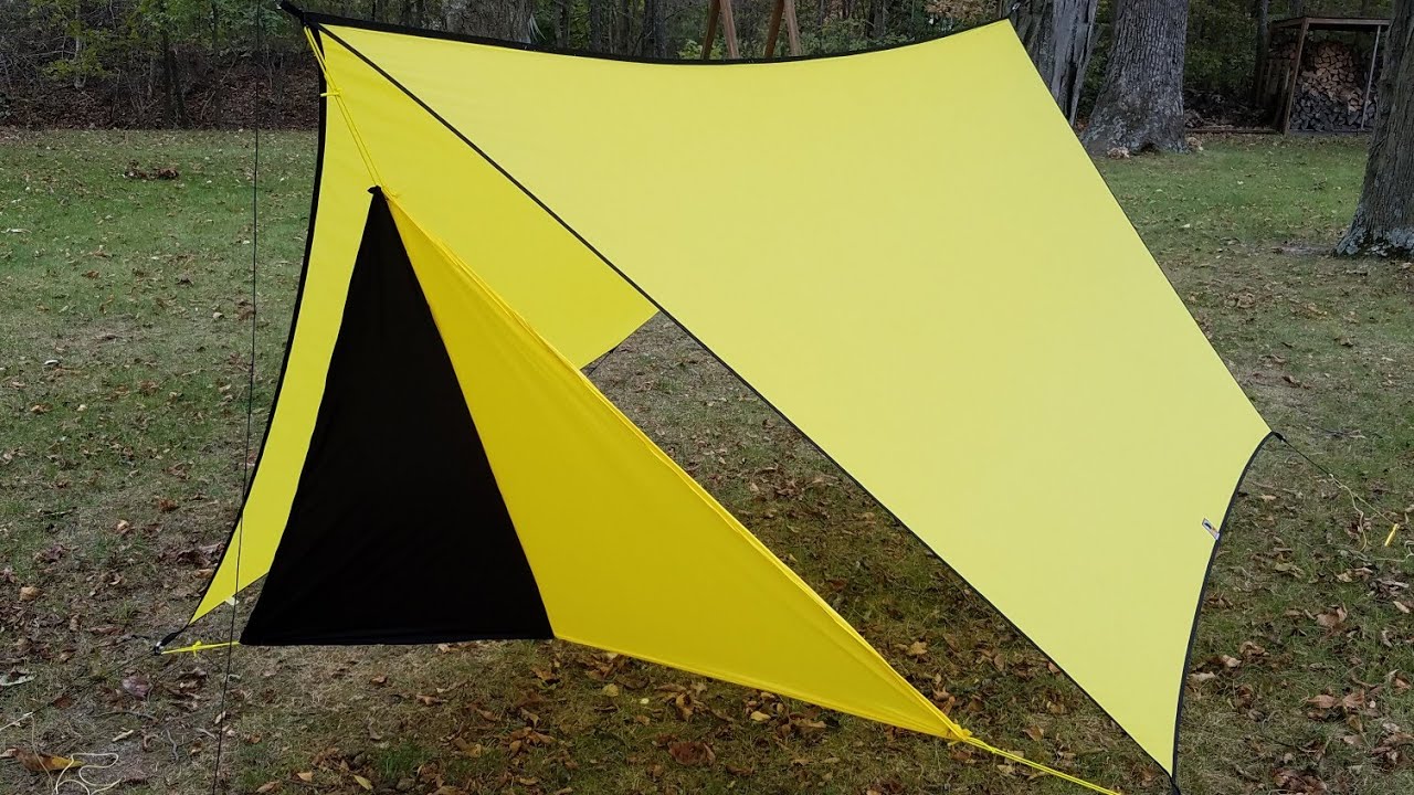 DIY Tarp Door YouTube