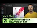 Fix Wrong PDF Metadata in Affinity Publisher 3.2.1 | Easy Tutorial