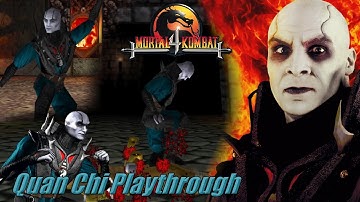 Mortal Kombat 4 (N64) - Quan Chi Arcade Playthrough