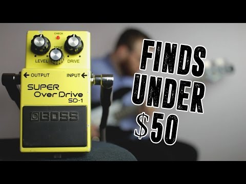 Finds Under $50 - Boss SD-1 [Bass Demo]