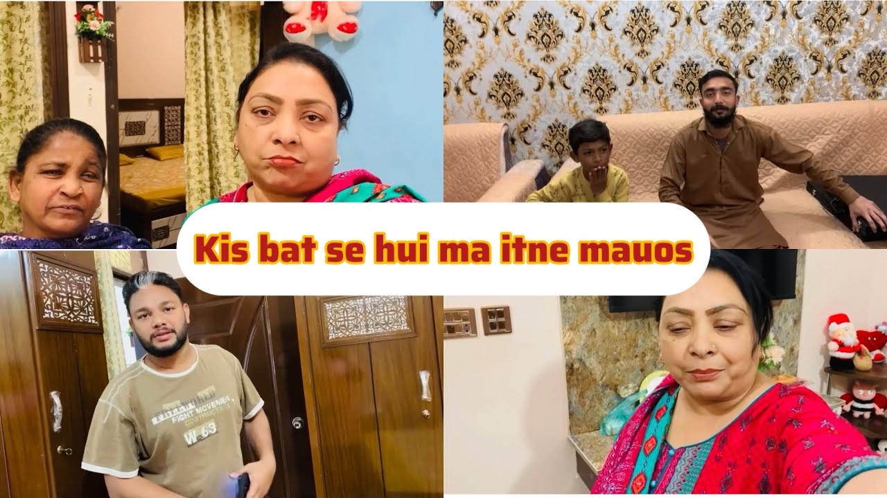 Kis bat se hui ma itne mauos(shahnaz vlog)