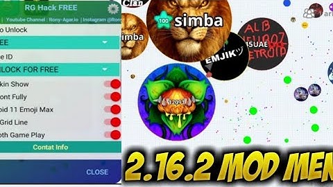 Agario Xelahot Android macro button (No root)  + New 2.16.2 Mod Menu Macro&Zoom x999999 speed