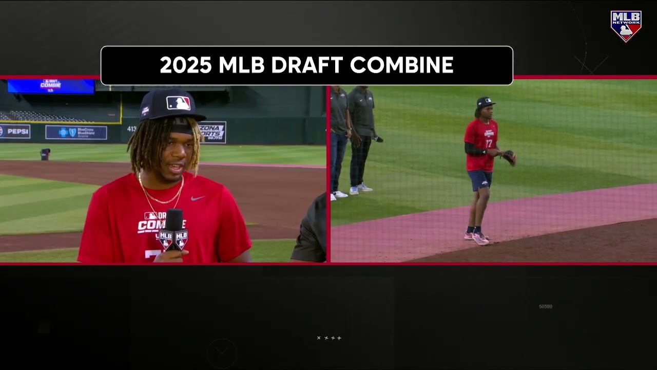 Quentin Young Talks About History and More At 2025 MLB Draft Combine!