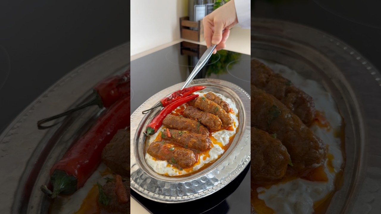 Köz patlıcan,yoğurt ve nefis köftelerin buluştuğu Köfteli Ali Nazik ile iftar sofralarınız şenlensin