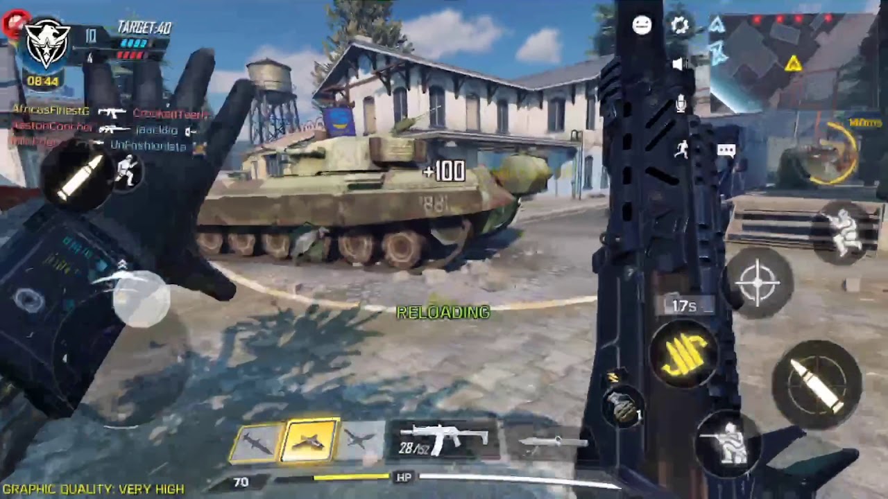 Call of duty mobile Australia Beta On IOS IPhone 8 Plus Very ... - 