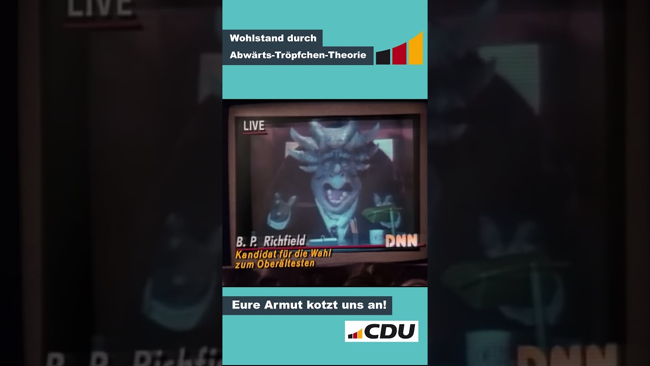 Wohlstand durch Abwärts-Tröpfchen-Theorie