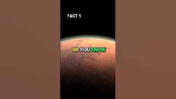 Unlocking the Secrets of Mars: 3 Fascinating Facts #shorts #spacefacts