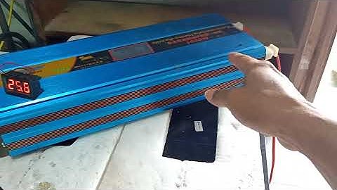 Điện độc lập vừa sạc vừa xả, có mau hư ắc quy không.. góp ý cùng anh Luong le.