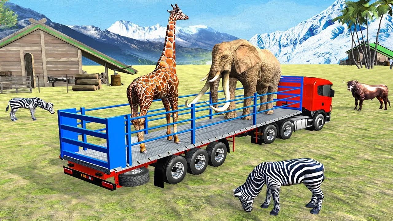 Animal Zoo Transport Simulator Android Gameplay