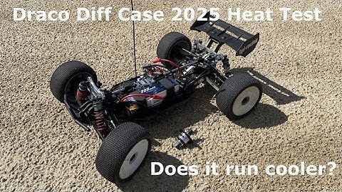 Draco Diff Case 2025 Test 1 | Will the new Diff Case run cooler?