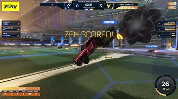 Zen First Double Flip Reset RLCS