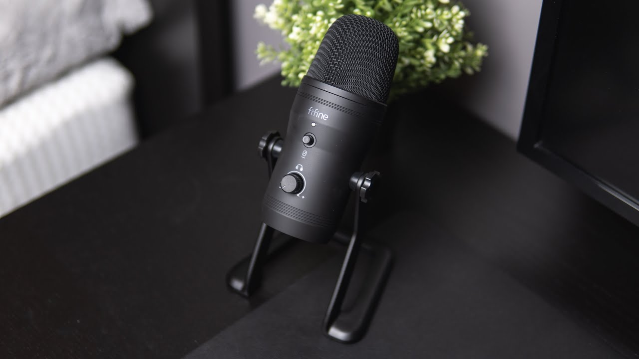 Best Microphone for YouTube - FIFINE K690 Unboxing & Review - YouTube