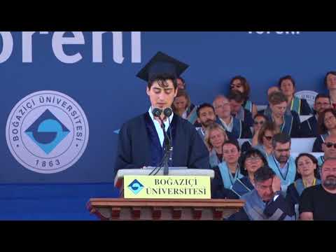 Boğaziçi Üniversitesi 151. Mezuniyet Töreni | Öğrenci Konuşması Mustafa Doğa Doğan