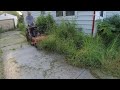 I SAVED an ELDERLY Man From a CITY VIOLATION - I Edged and Mowed His OVERGROWN Lawn for FREE - FULL