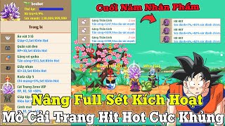 Ngọc Rồng Hot - Chính Thức Mở Full Set Kích Hoạt Cho Beohot...Hành Trình Trái Đất Top 1 Sever