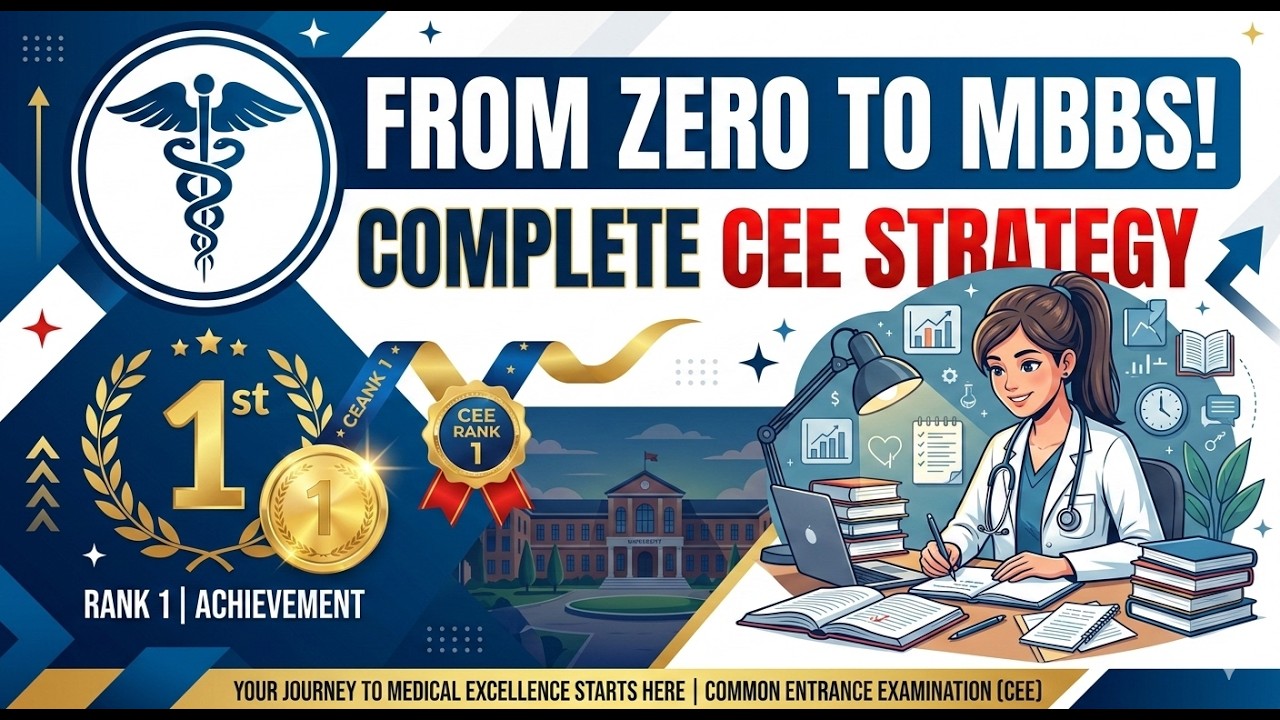How to Prepare for CEE MBBS in 6 Months | Complete Strategy & Study Plan for Nepal