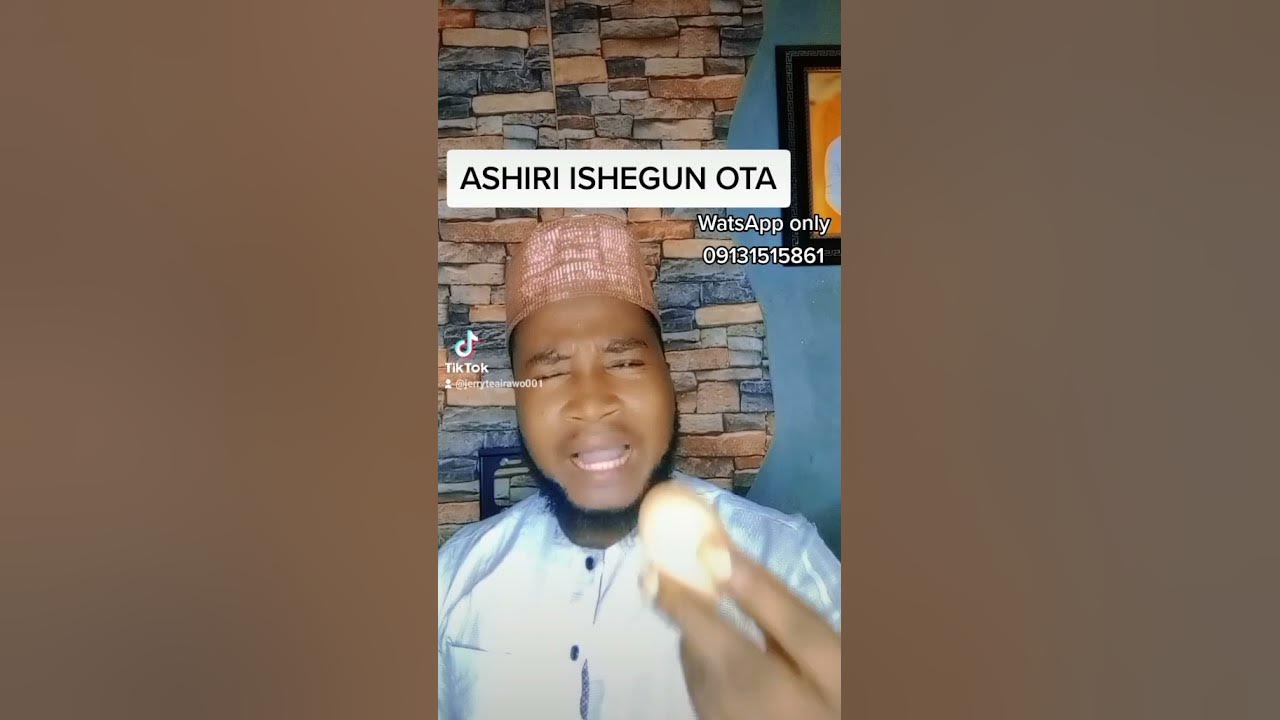 ASHIRI ISHEGUN OTA - YouTube