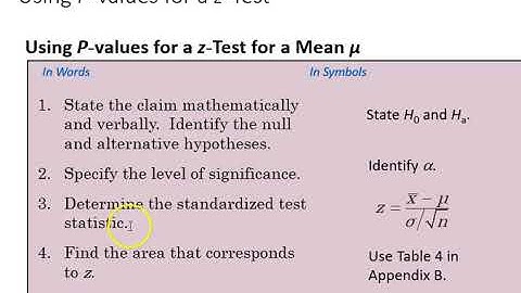 7.2 Hypothesis Tests with Large Samples