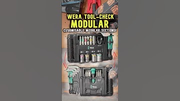 NEW Customisable Tool Kit: Wera Tool-Check Modular