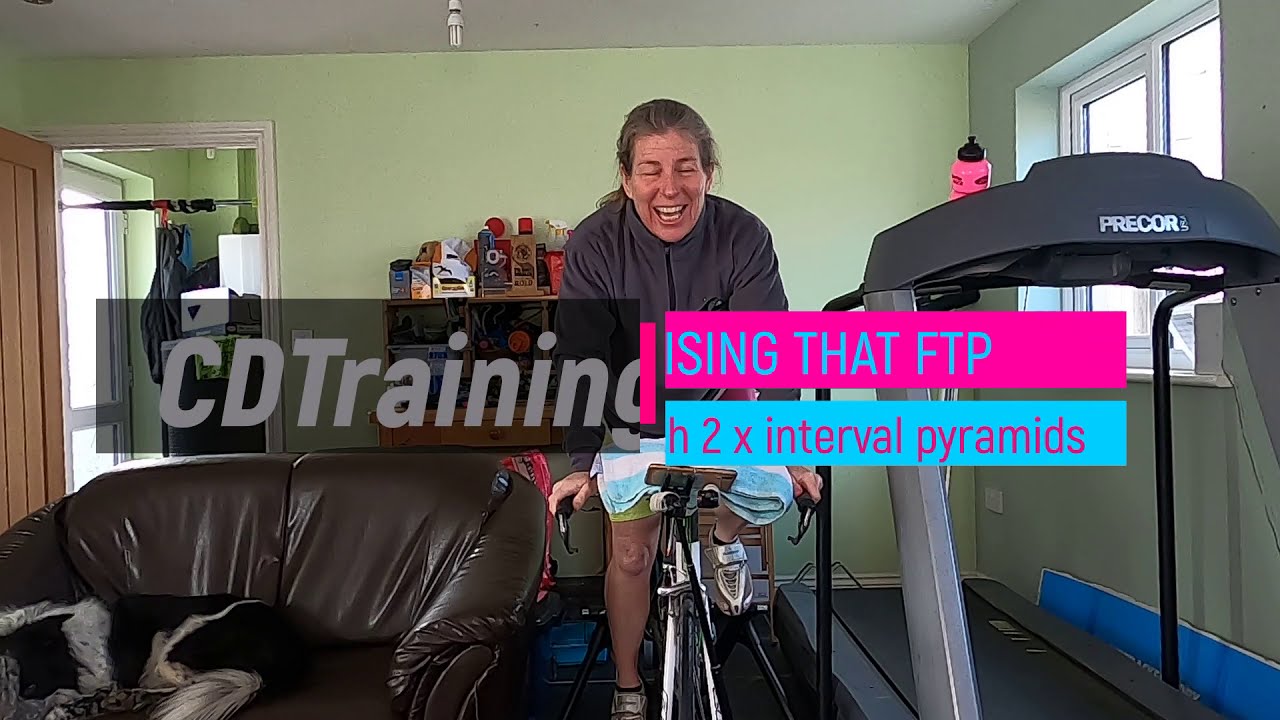 Raising the FTP with 2 x pyramid intervals