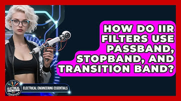 How Do IIR Filters Use Passband, Stopband, And Transition Band? - Electrical Engineering Essentials
