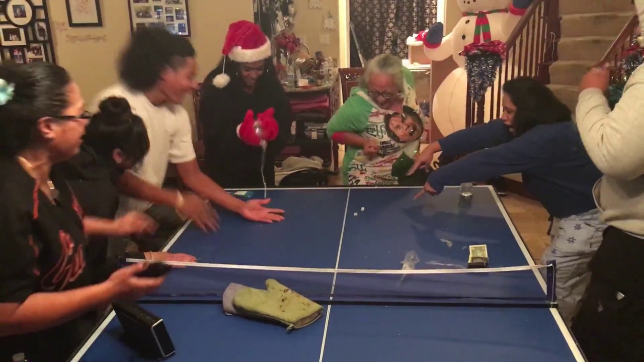 GAMES TO PLAY WHEN BORED Saran Wrap Ball Game with Oven Mitts HOLIDAY GAMES TO PLAY WITH
