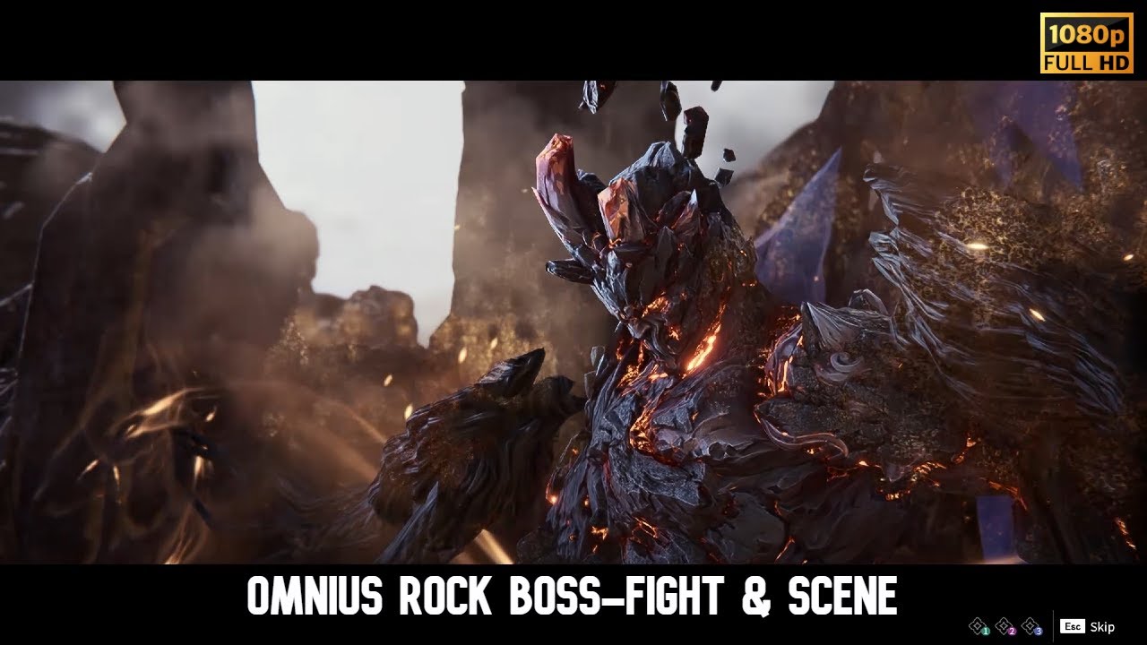 [NARAKA: BLADEPOINT] | Omnius Rock Full Boss-Fight Gameplay & Cinematic Scene Full HD