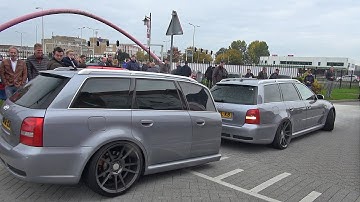 Audi RS4 Avant B5 with RS4 Car Trailer!