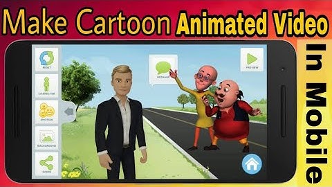 How To Make Cartoon Animated Video | Tellagami Android App Tutorial 2022 ( Step By Step )