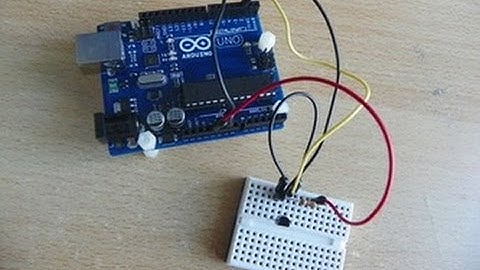 Arduino and DS18B20 Temp Sensor