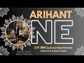 Arihant one luxury flats in greater noida  exclusive preview 3 bhk 1760 sq ft impressions