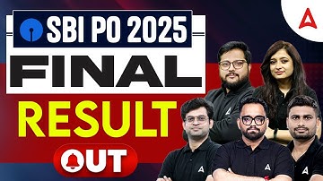 SBI PO Final Result 2025 | SBI PO Result 2025 Out | How To Check SBI PO 2025 Final Result