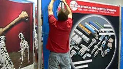 How to install Fabric Graphics on your trade show display