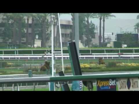 American Lion works out at Santa Anita on March 2,...