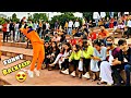 Backflip In Public ! Delhi cute girl funny 😆 reactions 🤣