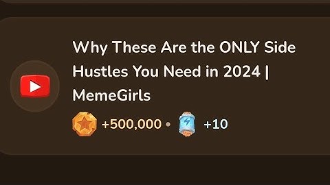Memefi New Codes I Why These Are the ONLY Side Hustles You Need in 2024 | MemeGirls