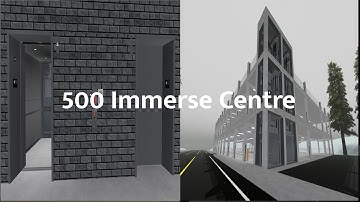 Scenic Cortex Traction Elevators | Immerse Centre Parking Garage | Portland, OR (Roblox)