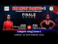 Cisse mariam vs kpea lisette  finale coupe nak muay talents 3