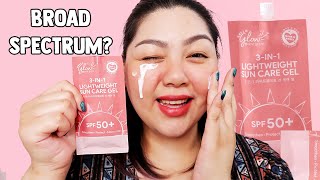 ANO BA ANG BROAD SPECTRUM? HELLO GLOW 3-IN-1 LIGHTWEIGHT SUN CARE GEL REVIEW | Bing Castro