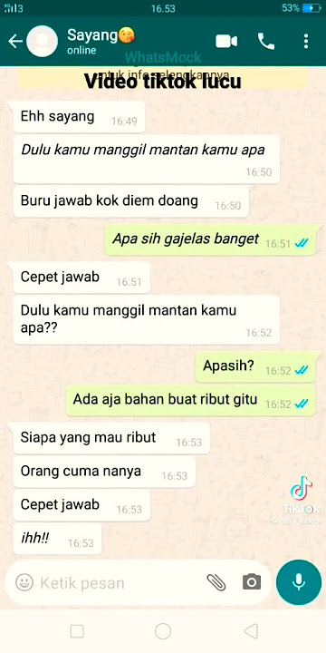 Story lucu pacaran panggilan nya baby