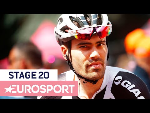Video: Giro d'Italia 2018: Tahap 20 rampasan jatuh ke Nieve tetapi yang terpenting Froome berpegang pada warna merah muda