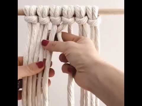 BEAUTIFUL RUG LIKE MACRAME