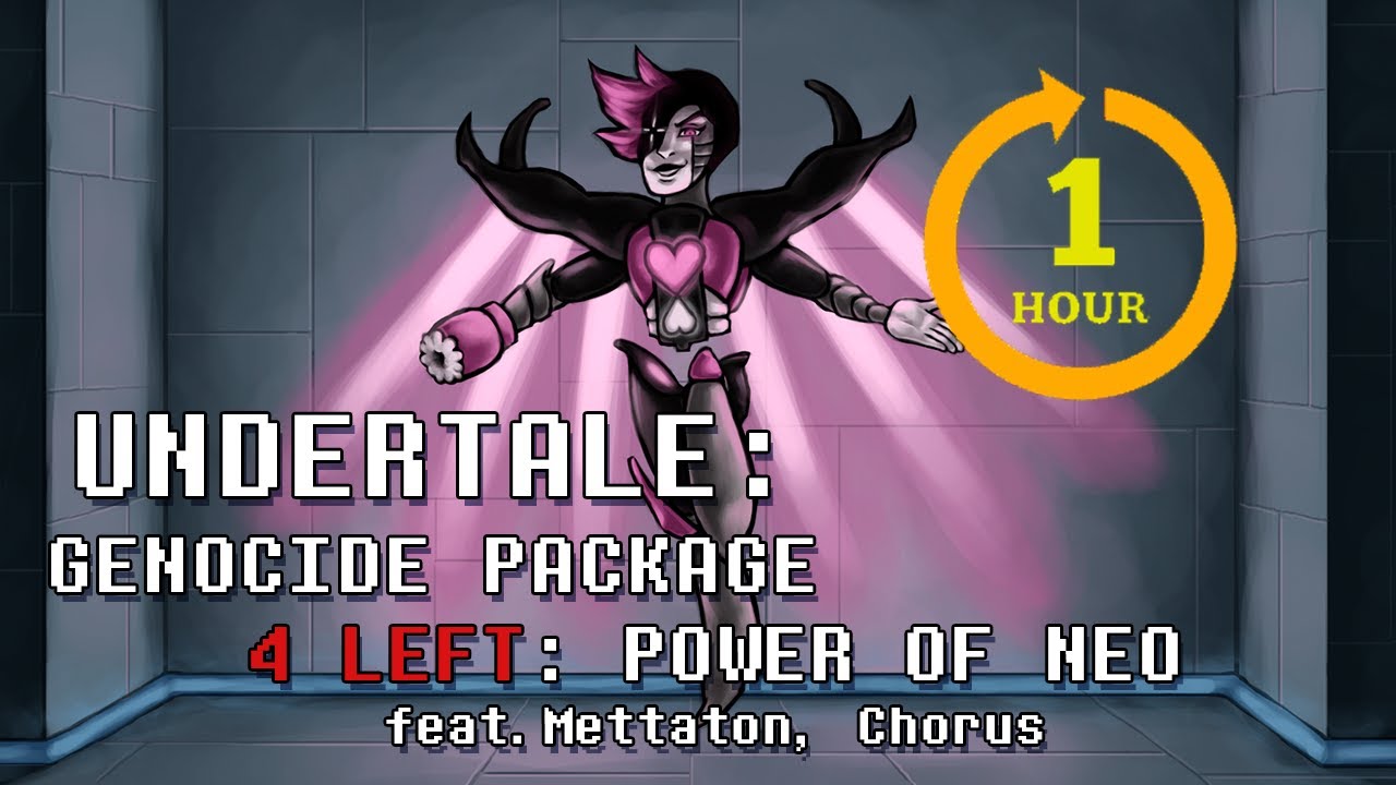 Undertale Genocide Package - Power of NEO One Hour ft. Alex Beckham